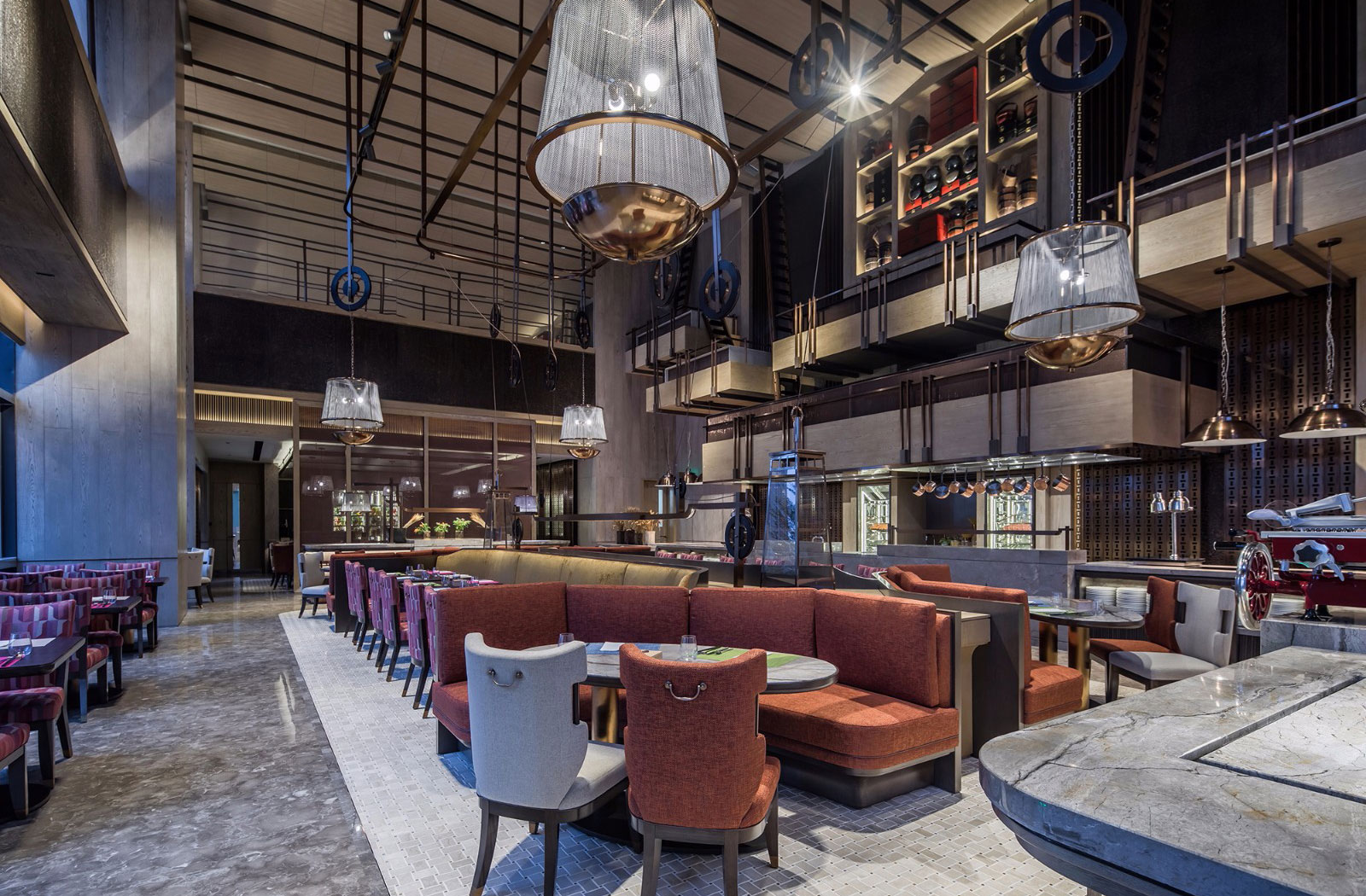 Conrad Hotel Guangzhou-Restaurant Furniture
